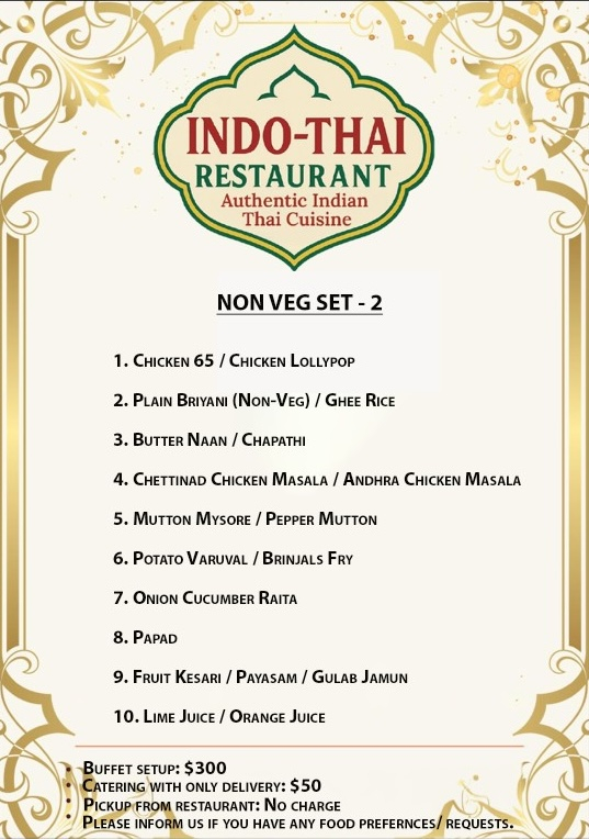 Non-Vegetarian Set 2