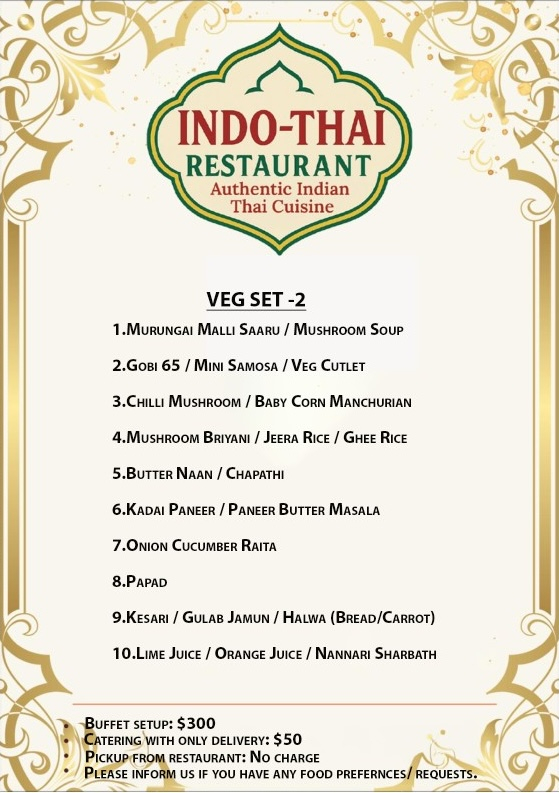 Vegetarian Set 2